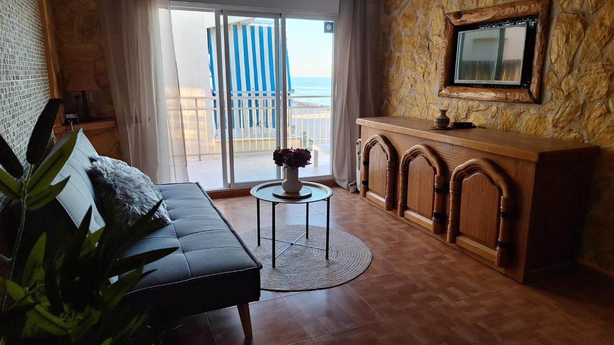 Gandia Primera Linea Caracola Beach View Bagian luar foto